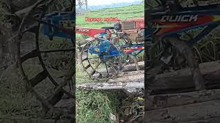 Traktor sawah 1124 [upl. by Aelrac]