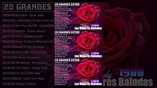 Las Mejores Baladas en Ingles de los 80 Mix ♪ღ♫ Romanticas Viejitas en Ingles 80s [upl. by Ilam852]