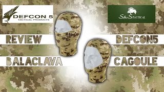 Airsoft Review  Defcon 5 Balaclava Multiland  real english sub [upl. by Jeffy]