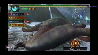 MHP3rd  English Gigginox Rank Up Hunt wrandom [upl. by Seafowl]