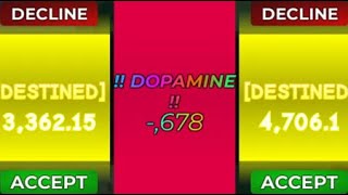 ROLLING DOPAMINE 678000000000 RNG  Roblox Fortunes End  Flex Your Luck [upl. by Hekking]