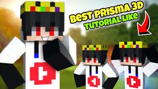 Best Tutorial For Prisma 3D😍  Make Minecraft Model Hindi 🤩 [upl. by Sybyl]