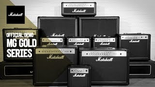 Marshall MG Gold  Product Demo  Marshall [upl. by Odraboel872]