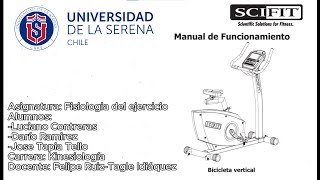 Tutorial Ergómetro  Silla vertical SCIFIT  Universidad de La Serena 2024 DIRECTORS CUT [upl. by Hayse740]