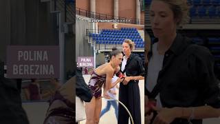 Polina Berezina National team of Spain in Rhythmic Gymnastics olympics paris2024 [upl. by Naillij]