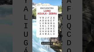 resuelve esta sopas de letras desafíodepalabras juegosmentales quiz [upl. by Constantina]