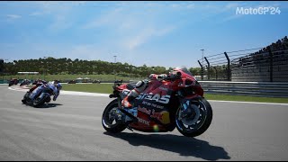 PEDRO ACOSTA VS ALEX MARQUEZ  MOTOGP SEPANG MALAYSIA  MOTOGP 24 GAMEPLAY REPLAY [upl. by Nospmoht]