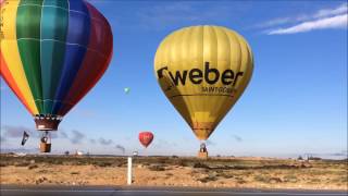 Tunisia hot air balloon festival 2017 [upl. by Mayne]