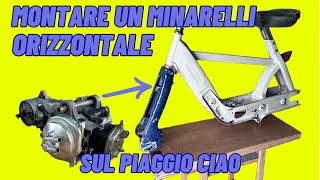 come montare un minarelli orizzontale sul ciao😱 [upl. by Irec938]