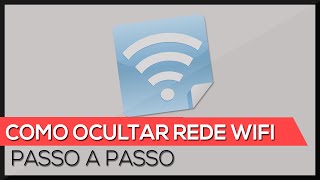 Como ocultar a rede WIFI [upl. by Noteloc40]