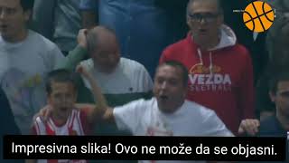 quotMajko moja kako grmi Arenaquot  španski komentatori očarani atmosferom  Crvena zvezda  Barselona [upl. by Rahsab]