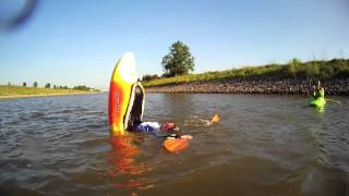 Flatwater Freestyle Kayak Session Weser [upl. by Berman]