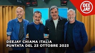 Deejay Chiama Italia  Puntata del 23 ottobre 2023  Ospite David LaChapelle [upl. by Ahsinroc]