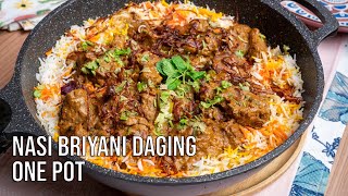 Nasi Briyani Daging One Pot Gerenti Laku Keras [upl. by Jessey133]