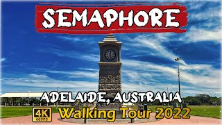 Semaphore Adelaide South Australia Walking Tour 4k60fps 🇦🇺 🦘 [upl. by Nomor]