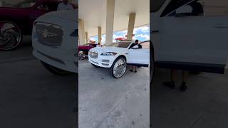 Jaguar FPace on 32’s Floaters and Challenger on 32’s Floaters [upl. by Kynan]