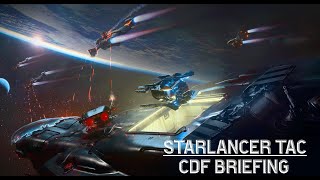 Starlancer TAC Briefing Star Citizen 4K [upl. by Ahtenak]