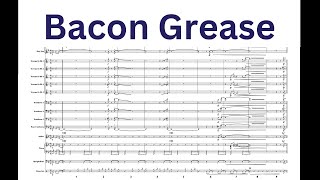 Bacon Grease Swinging Big Band Composition [upl. by Airamat]