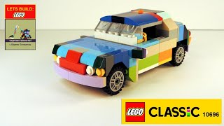 Lego 10696 Car 🚗🚕🚓 MOC How to build Car Chrysler 300C from LEGO CLASSIC 💰👍💰 Save Money amp Space [upl. by Hiltan]