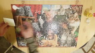 stretavka maciek ako lepit puzzle how to glue puzzle [upl. by Knowland]