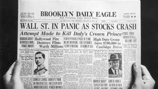 El Crack Bursátil de 1929  La Gran Depresión  Jueves Negro  Wall Street Crash of 1929 [upl. by Gleason]