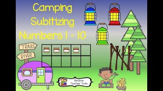 Bledsoe Teacher Tools Camping Subitizing [upl. by Ralaigh]