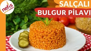 Tane Tane Salçalı Bulgur Pilavı Tarifi [upl. by Brynn796]