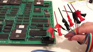 Desuicide Super Pang  Capcom Kabuki arcade board  Dead Battery repair [upl. by Etnohc]