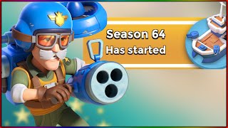 Cpt Ruddero take flight Season 64  Boom Beach Warships [upl. by Ettezil803]