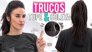 Trucos para coletas  Tips de cabello que debes conocer [upl. by Airdnola]