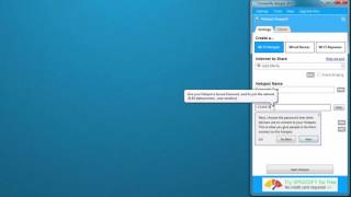 Connectify Hotspot Turn your PC into a WiFi Hotspot [upl. by Yrffoeg]