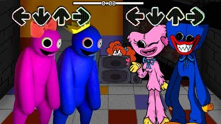 New Rainbow Friends Vs Poppy Playtime Chapter 3 🎶 Playtime But Rainbow Friends Sings It FNF Mod [upl. by Tom340]