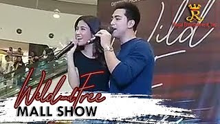 WILD AND FREE MALL SHOW  Sanya Lopez amp Derrick Monasterio sing Bakit Ngayon Ka Lang [upl. by Letsirk]