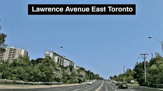 Lawrence Avenue East Toronto [upl. by Audrie]