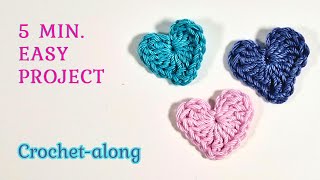 Crochet hearts [upl. by Aholla508]