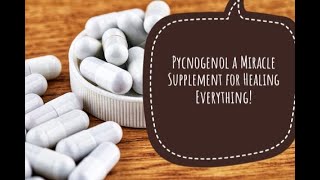 Pycnogenol  A Miracle Supplement for Healing Almost Everything [upl. by Heyde]