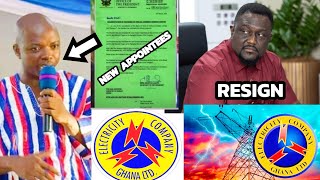 Break Abronye DC Appointed As A New ECG BOSS As Dubik Mahama RESIGNS Yesterday [upl. by Assyram]