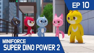 KidsPang MINIFORCE Super Dino Power2 Ep10 Invasion of the Bread Aliens [upl. by Whale]