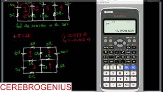 KIRCHOFFS LAW WITH FOUR LOOPS FASTEST WAY [upl. by Hcurob]