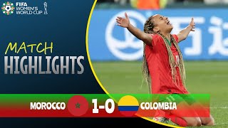 Résumé Maroc vs Colombie 10  Coupe du monde féminine 2023  Anissa Lahmari But [upl. by Reckford]