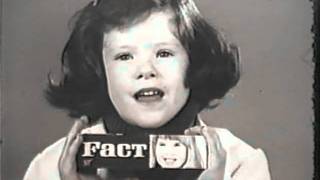 Fact Toothpaste Commercial 1966 [upl. by Harden]