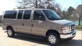 HD VIDEO 2012 FORD E350 12 PASSENGER VAN USED FOR SALE SEE WWWSUNSETMILANCOM [upl. by Olshausen]