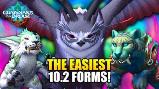 These 6 NEW 102 Druid Forms Are EASY amp FAST To Unlock [upl. by Justine]