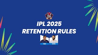 IPL 2025 retention Rulespdoggspeaks [upl. by Resee]