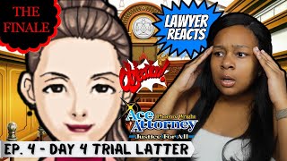 Real Lawyer Reacts to Phoenix Wright Ace Attorney JFA  Ep 4 Day 42 Trial  Farewell My Turnabout [upl. by Isabelita]