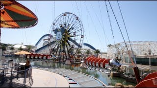 Golden Zephyr HD POV  Disney California Adventure Park [upl. by Cooperstein]