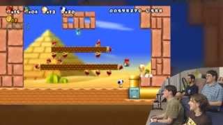 Third Rate Game Play New Super Mario Bros Wii World 2 [upl. by Durno220]