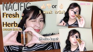 UNBOXING  REVIEW  NACIFIC FRESH HERB ORIGIN SERUM  OK kaya sa one week na gamitan  PH  micaow [upl. by Eckart]