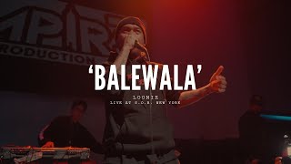 BALEWALA performed by LOONIE at SOB NY [upl. by Eilssel]