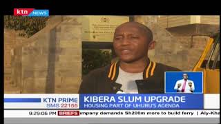 Kibera slum upgrade as part of the housing development in Uhurus Big 4 agenda [upl. by Etselec]